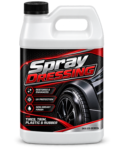 Spray Dressing Tire Shine